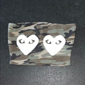 Brand new camo tube top
